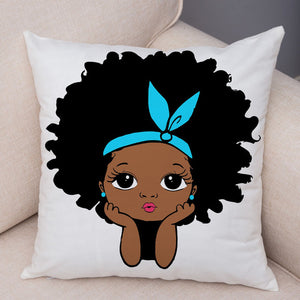 Afro Babies Pillow Covers