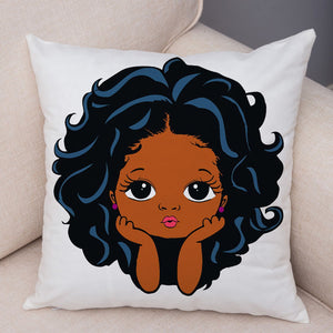 Afro Babies Pillow Covers